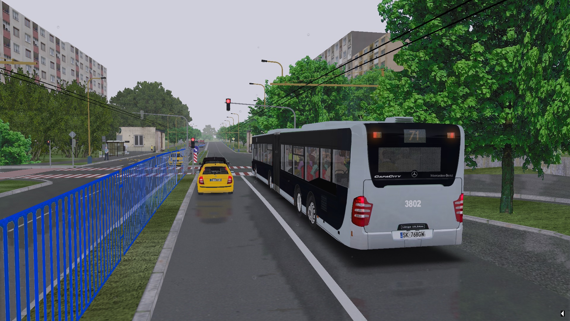 Repaint pre autobus MB O530 Capacity