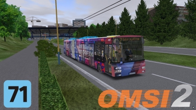 OMSI 2 SOR NB 18 City s CVR MS 2019 v hokeji, L71 Lingov - KVP Klastor