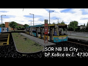 OMSI 2 SOR NB18 City DP Košice