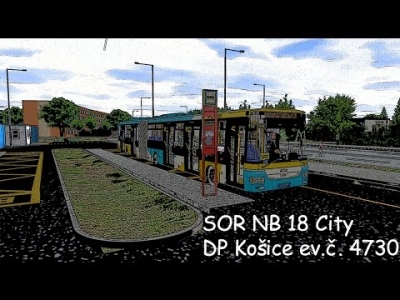 OMSI 2 SOR NB18 City DP Košice