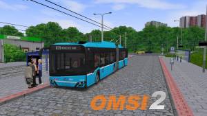 OMSI 2 Škoda 27 Tr Solaris (Trollino 18), repaint DPO, map Brno-Lišeň