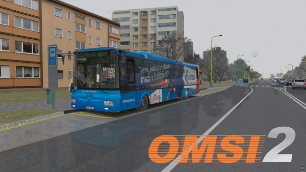 OMSI 2 SOR NB 12 City DP Košice #5743 s CVR Datacomp