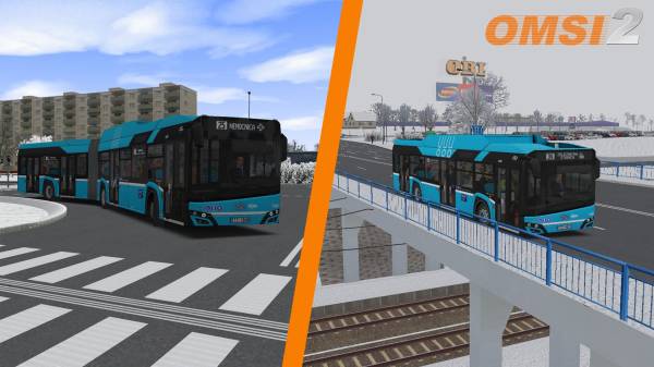 OMSI 2 Solaris Urbino 18 &amp; 12 IV CNG DP Ostrava